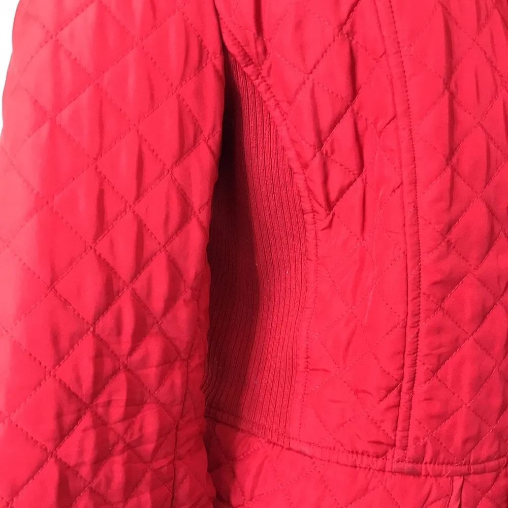 Weatherproof Quilted Red Jacket Size Medium - Picture 13 of 13